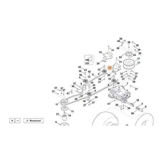 STIHL  Pokrywa 6170 706 0740